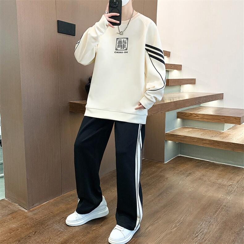 新款现货卫衣套装男宽松上衣可单卖,男装休闲套装,星座1206（原A206）