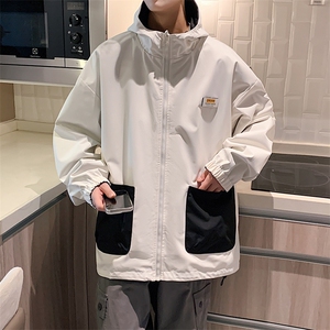 新款现货户外双面穿立领夹克男 冲锋衣外套JK902 -P80图片
