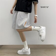 夏季纯色宽松薄款短裤中性休闲五分裤运动裤A125-6605-P30，男装牛仔裤，电商A125