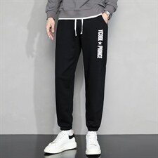休闲裤男22秋冬新款舒适百搭运动裤潮牌修身工装裤学生卫裤Z905，男装休闲裤，星座815-2