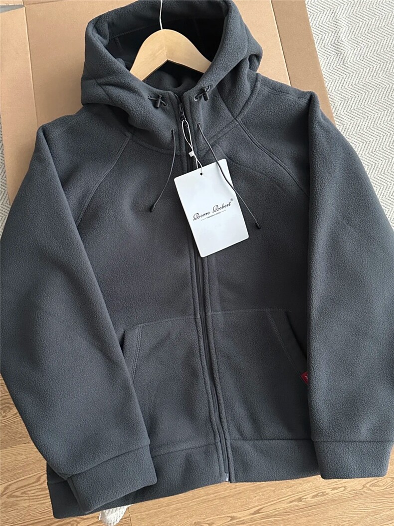 摇粒绒连帽拉链卫衣外套1302-GS02-P55成分100聚酯纤维,女装短外套,星座1302