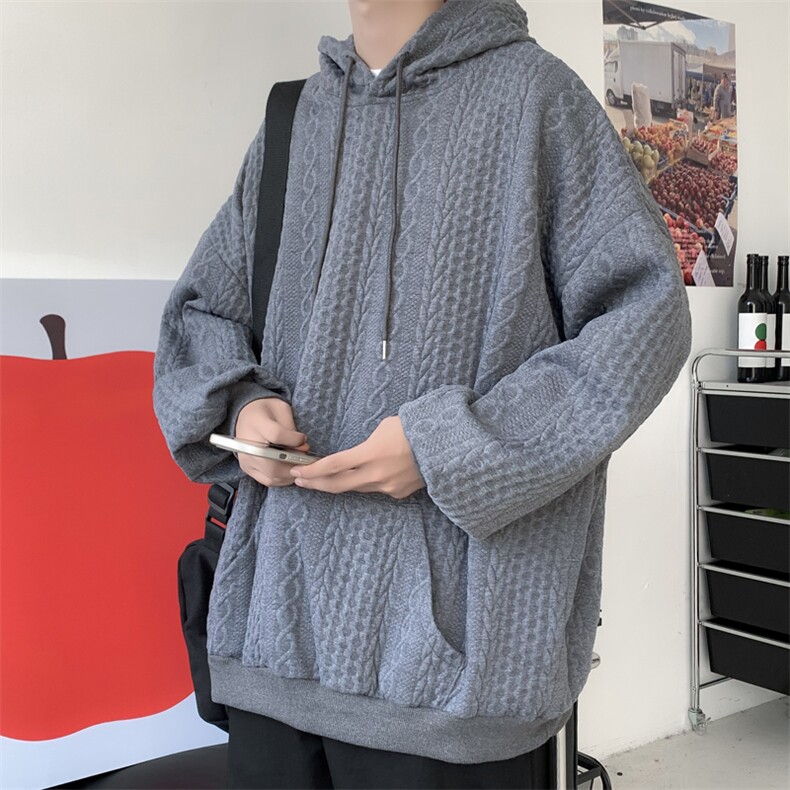卫衣男韩版潮流连帽2023秋冬季新款ins宽松百搭帅气外套W3290-P33,男装卫衣,星座412-3