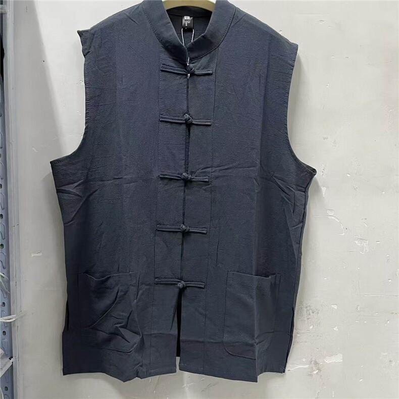 五扣盤扣背心马甲风宽松1807-BX05-P22,男装背心/马甲,星座1807