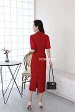 假两件连衣裙，女装连衣裙，珀莎