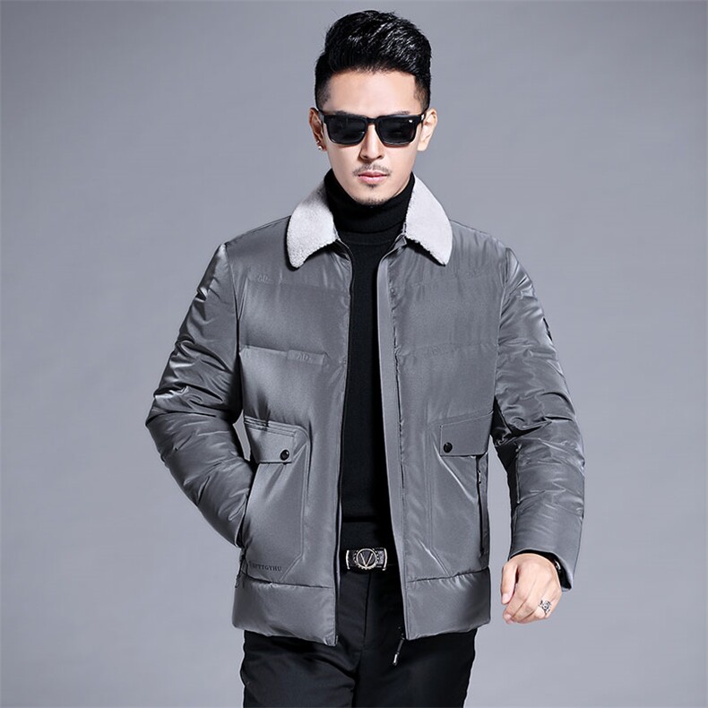 下架B20161钱塘2020-1冬季男士羽绒服高端90白鸭绒P270，男装羽绒服，钱塘207-1