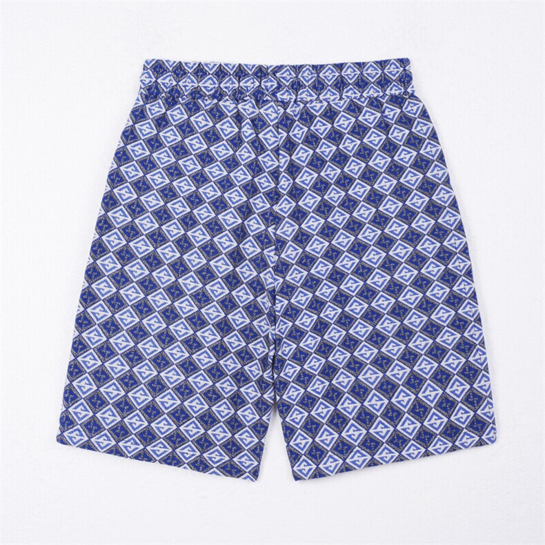 美式高街潮牌休闲短裤潮流宽松五分裤A086-DK407-P23,男装牛仔裤,电商基地A086