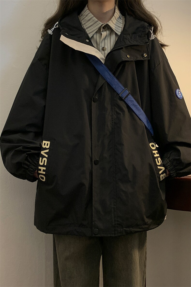 XZ102B-1春秋季宽松/连帽休闲外套潮夹克JK2305-P75,男装夹克,星座102B-1