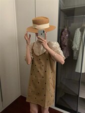 韩版吊带?精致小衫，女装背心吊带，Fueeh(4F)