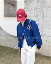 沐沐千鸟格棒球服，其它，沐·沐