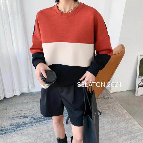 拼接卫衣，女装卫衣/绒衫，雪蘭桐