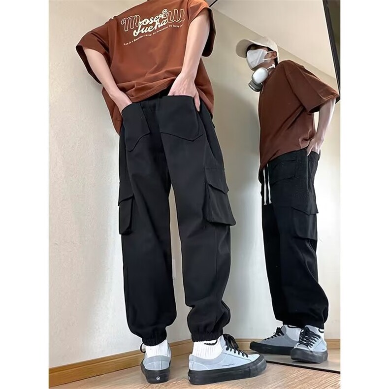 男春夏新款青少年时尚纯棉工装休闲裤A790P40,男装休闲裤,星座1116-2