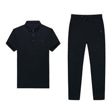 2023夏季新款短袖套装男百搭潮牌中青年男士运动休闲套装，男装休闲套装，电商B212（原钱塘6029）