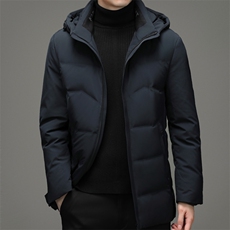 冬季厚款立领保暖羽绒服男士时尚连帽休闲冬装外套AJY63-P260，男装羽绒服，电商B212（原钱塘6029）
