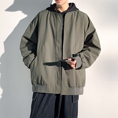 JK803P50新款现货户外棒球领夹克男冲锋衣外套，男装夹克，星座1204