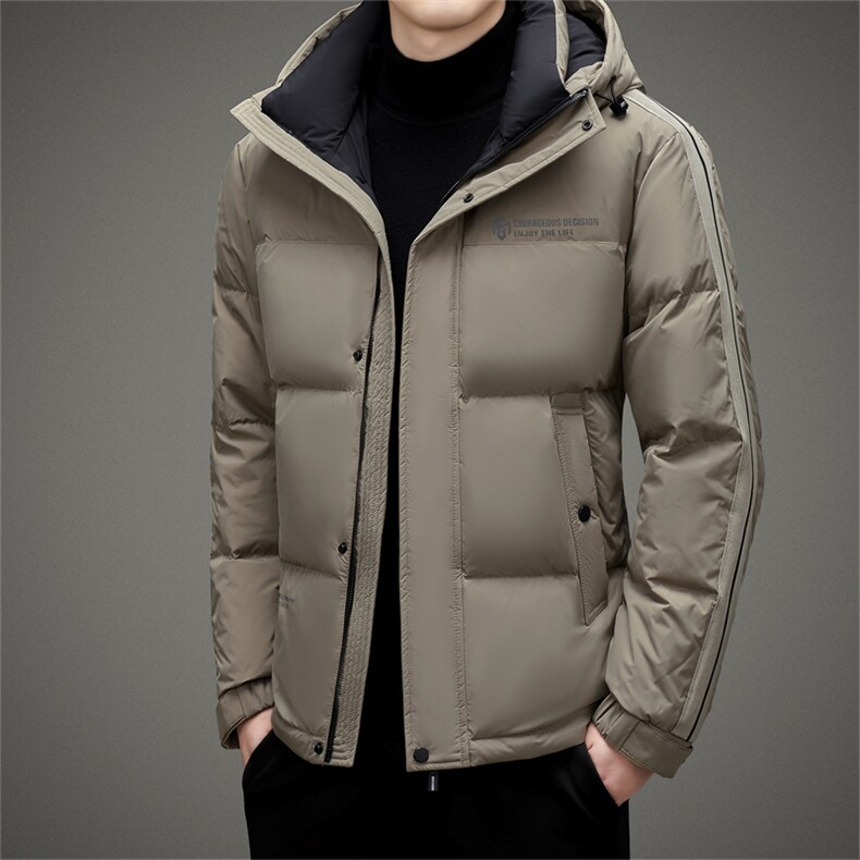 BAMJ-8972钱塘2020-2中年男士冬季厚款简约百搭时尚羽绒服P280,男装羽绒服,钱塘207-2