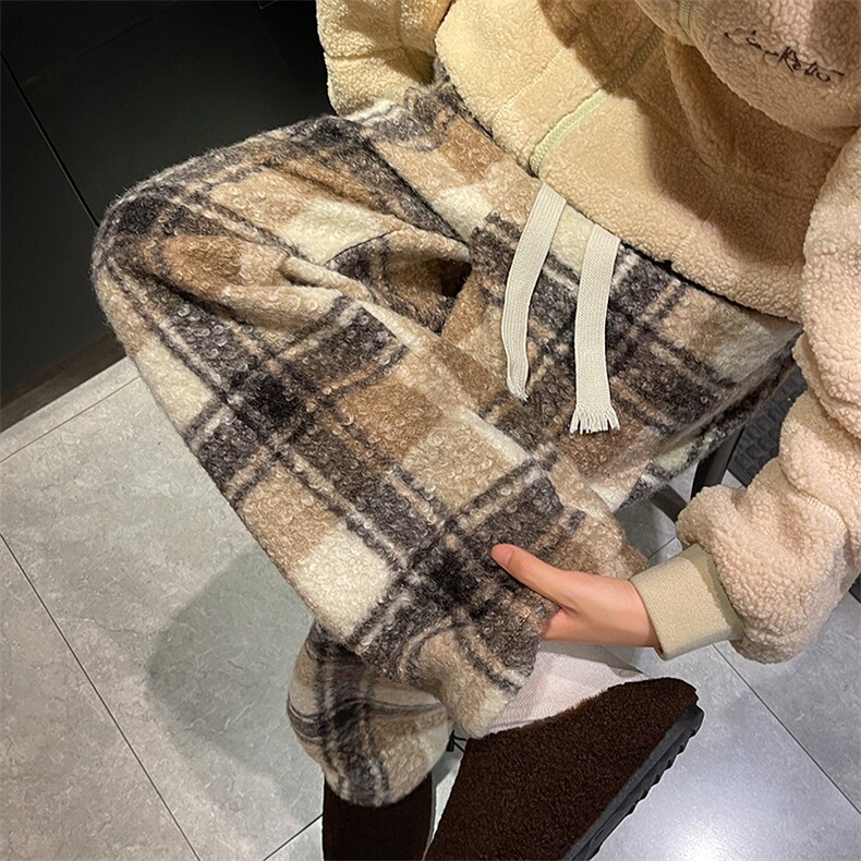 街头混搭时尚风格情侣休闲裤混色痞帅高街宽松长裤K691P45控78,男装休闲裤,电商A102B