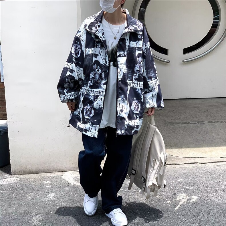 男秋季外套潮牌街头夹克HJ12P50,男装夹克,星座1116-2