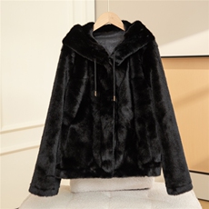 2025新款女士时尚外套潮流，女装羊羔毛/颗粒绒，雪菲羊绒