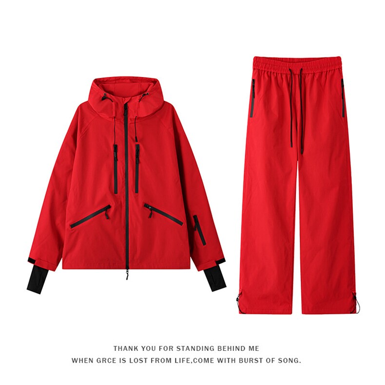 新款滑雪服面料：聚酯纤维，里料：聚酯纤维TZ360-P285图片