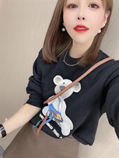 秋冬小熊卫衣，女装卫衣/绒衫，木角