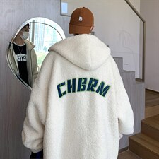 羊羔绒外套男冬季加绒内里羊羔毛棉衣MY501P128控158，男装棉衣，星座517A-1