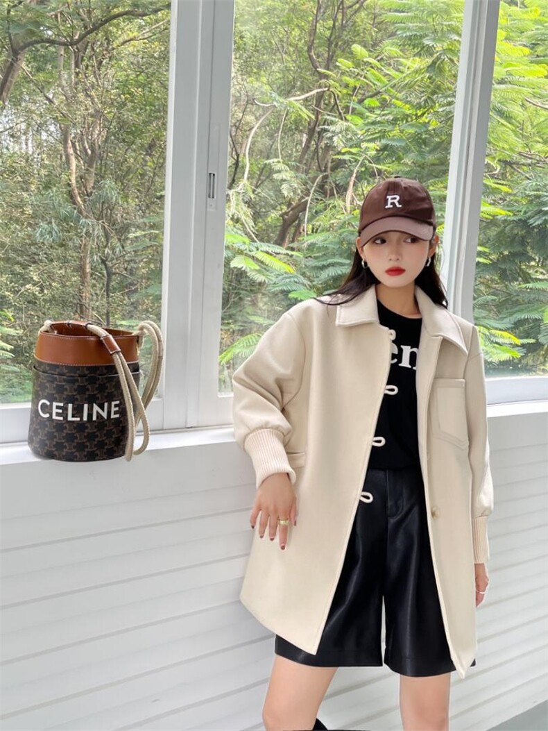 现货呢大衣，其它，精典蓝月