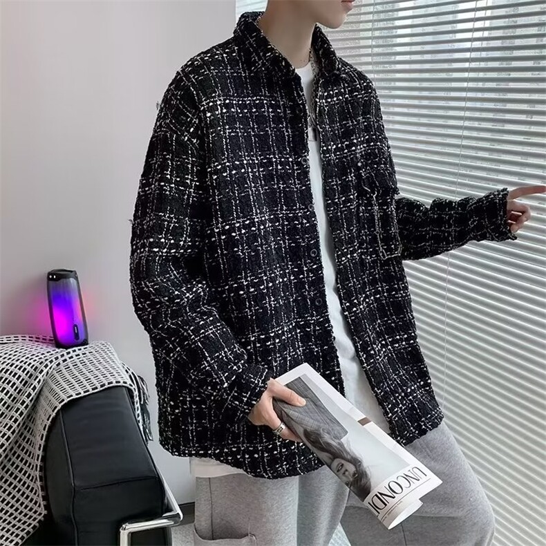春季新款毛呢外套夹克S22P45,男装夹克,星座1116-2