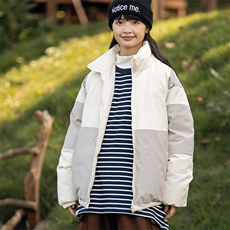 2026冬季新款男装日系潮牌撞色宽松休闲棉服加厚外套MY370-F149，男装棉衣，电商A101（原外27）