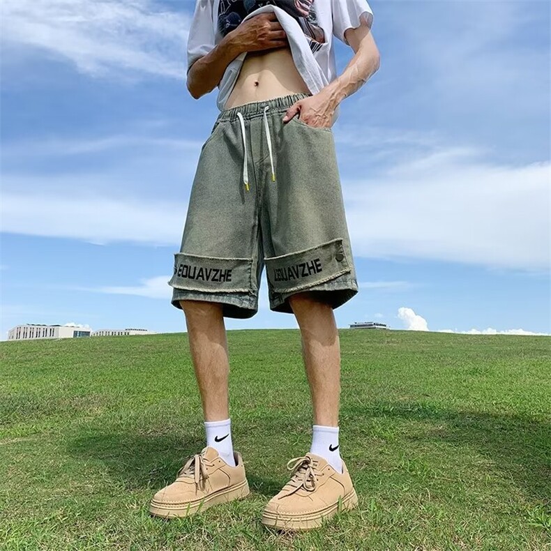 青春流行ins男直筒水洗牛仔裤NT06 P38图片