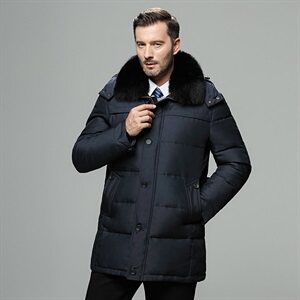 2020电商B247冬新款羽绒服中长款加厚商务休闲保暖男MY687-P210图片