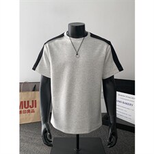 2026夏季新款解构270g华棉休闲短袖T恤男DT6260特P25建议零售价68，男装T恤，电商A001