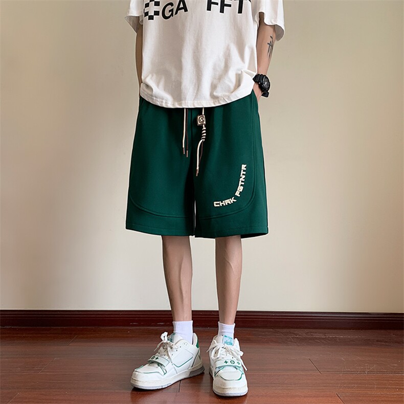 夏季印花短裤男新款男士五分裤子休闲裤潮直筒A266-TYK23821-P22,男装牛仔裤,电商A266