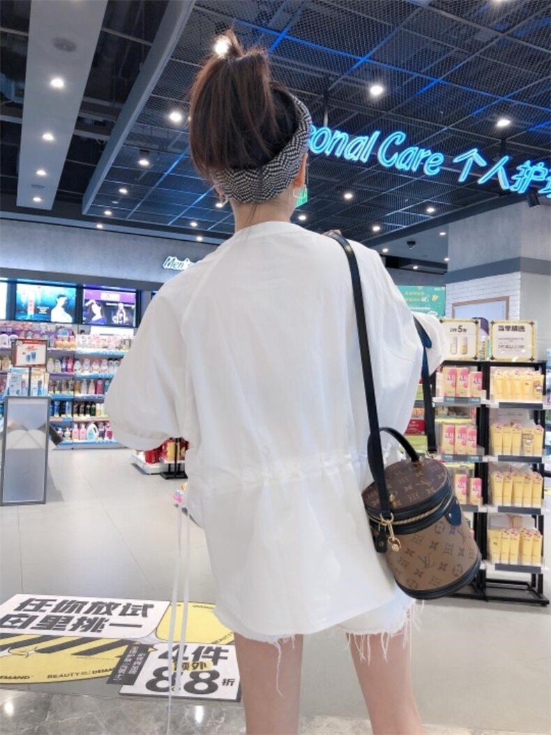 一杭主打款2178#腰间抽绳上衣，女装，一杭