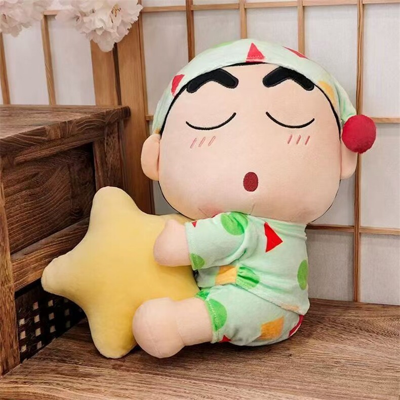 益佳-睡眠蜡笔小新，益佳毛绒玩具工厂