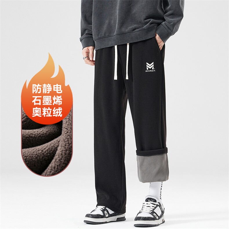 A178-1  DY586A  P90  奥粒绒秋冬季美式休闲针织卫裤图片