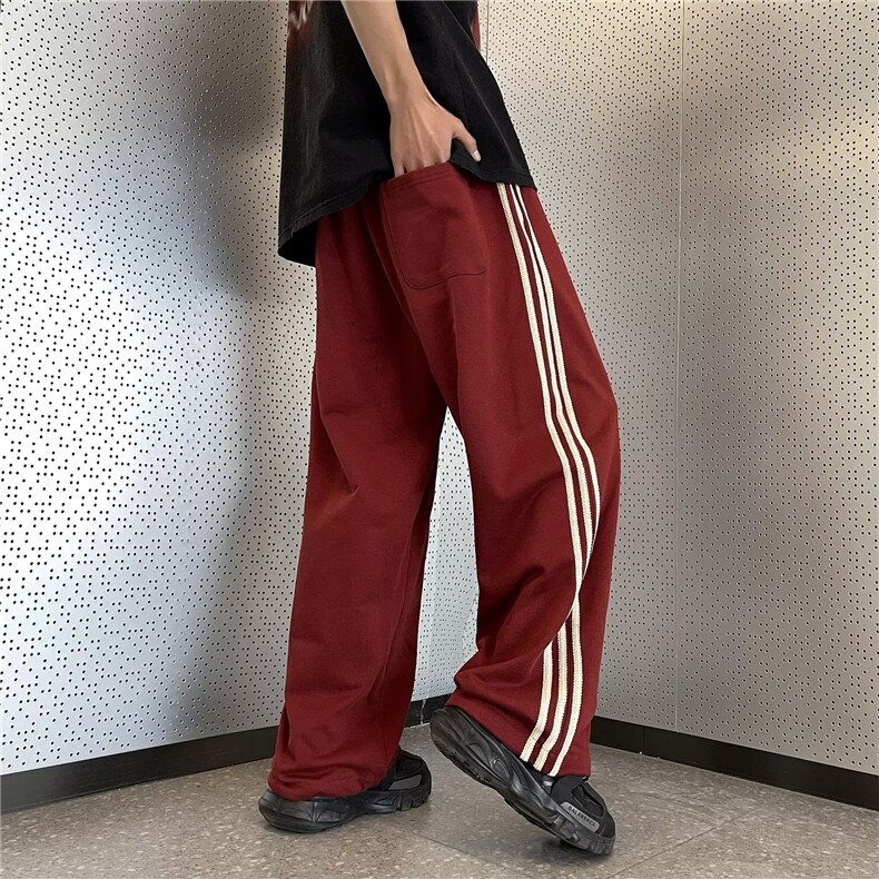 裤子男款夏季薄款宽松百搭运动裤男生直筒休闲长裤K009-P40,男装休闲裤,星座308B-1