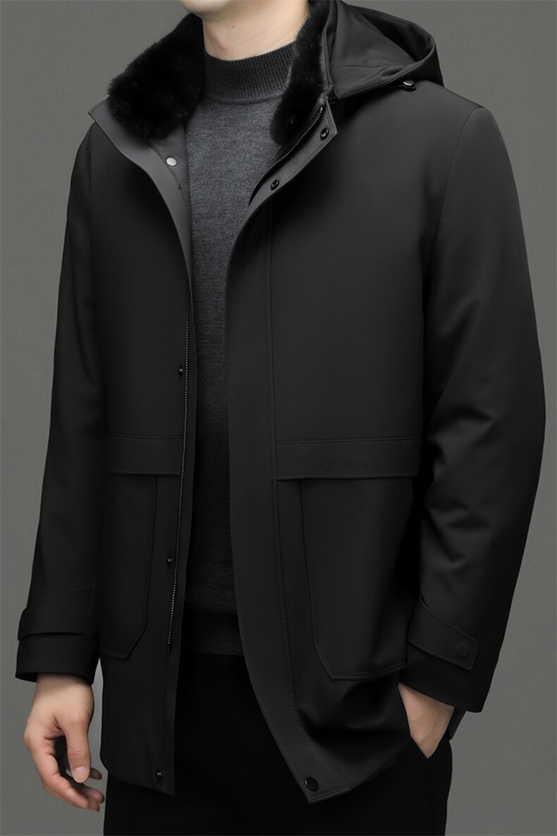 BW68260钱塘2020-2中年男士冬季厚款新款商务休闲简约羽绒服P670,男装羽绒服,钱塘207-2