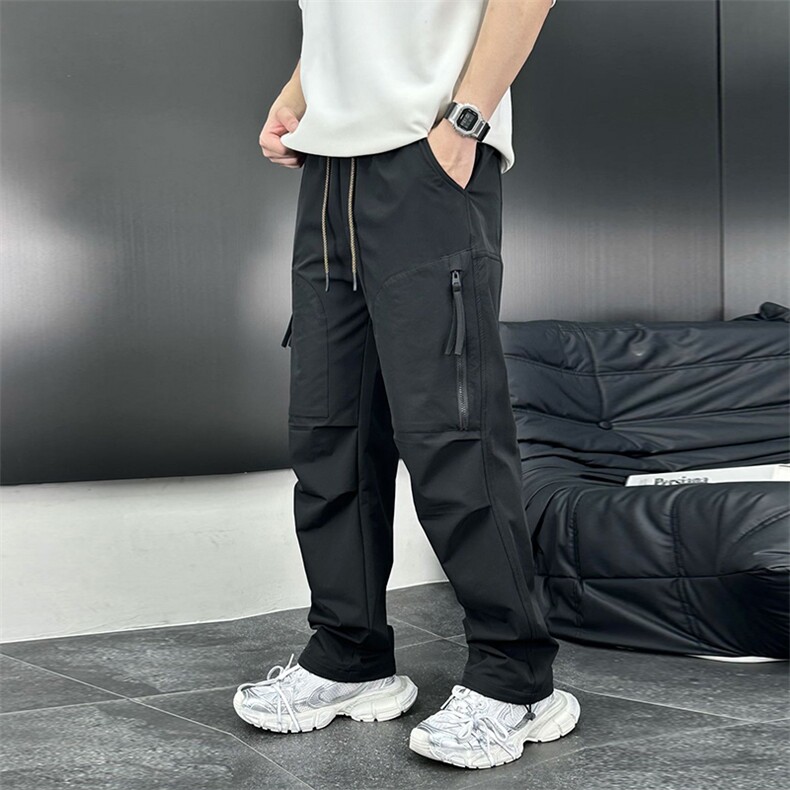 抖音数据款工装裤男宽松运动休闲裤大口袋男长裤A329-K8703-P60,男装工装外套,电商A329