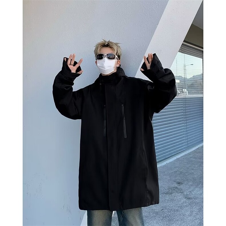 冲锋衣外套男士春季2024新款潮牌美式机能C428-P60,男装夹克,星座1109-3