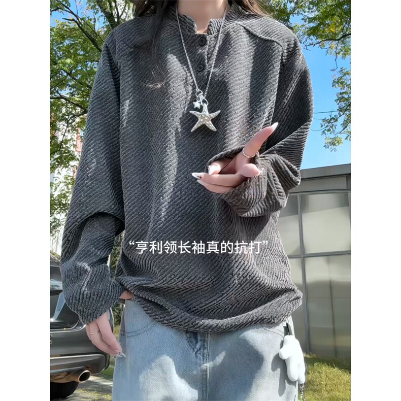 XZ809A/FK02/特P22/加绒特P32  重磅雪尼尔小香风小立领卫衣外套图片