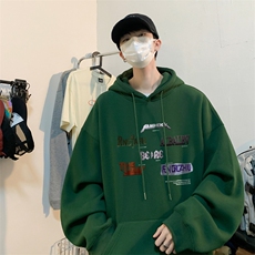 ！连帽圆领卫衣男装港风帽衫男LM163-P35，男装卫衣，电商B367