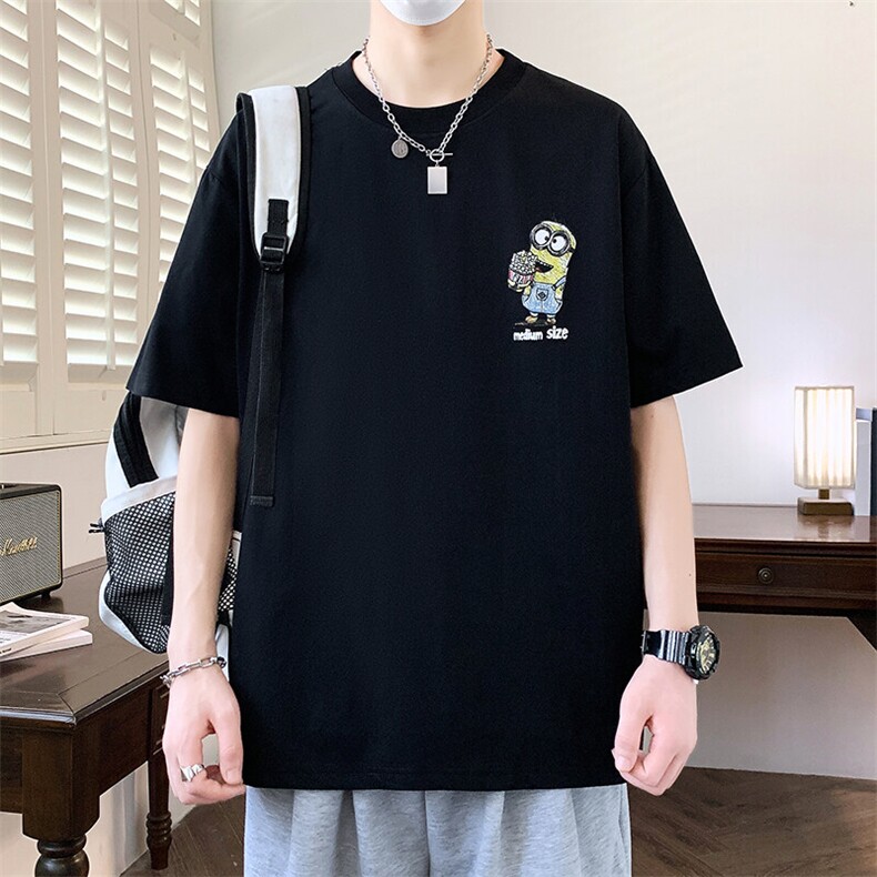 夏季男短袖t恤高品质多工艺发泡印大码T恤衫HF8336-P34,男装T恤,星座1206（原A206）