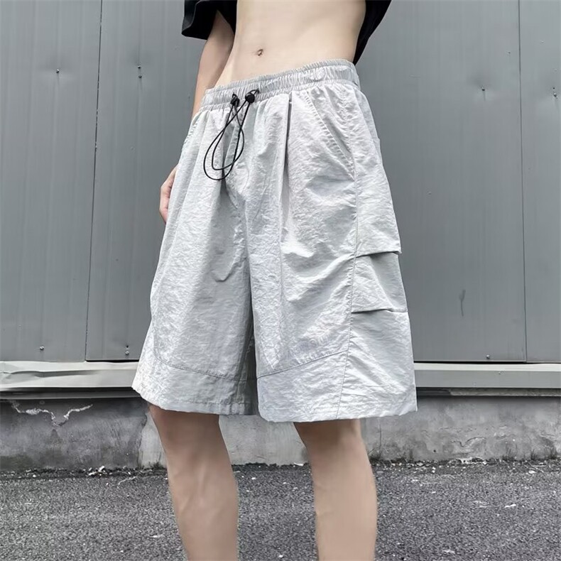 美式高街速干工装短裤男夏季潮牌运动裤1008-KD244-p32图片