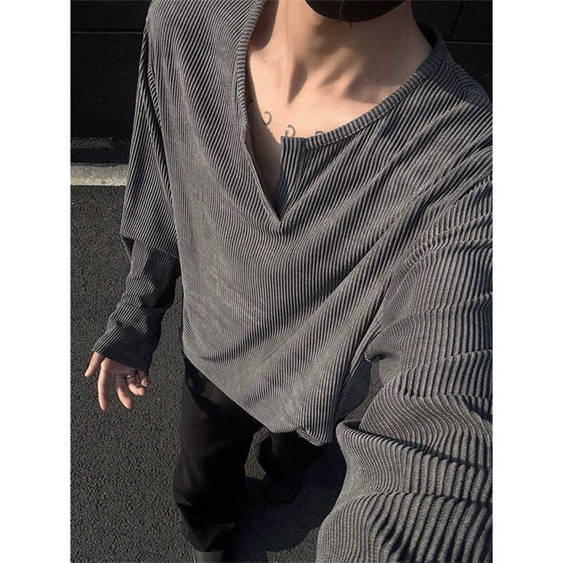 夏季休闲防晒皮肤衣C6079-TP3558复古休闲慵懒风扎染上衣男,男装卫衣,电商A102
