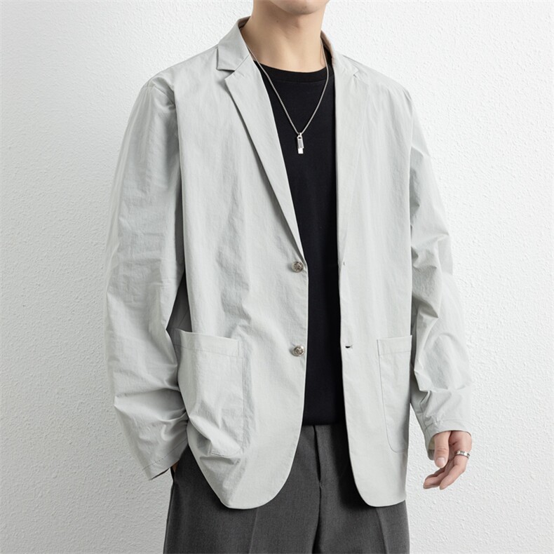春季新款商务风西装外套男休闲西服男士西服JK02628-P83图片