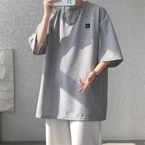 8XL-M  重磅！特大码T潮牌上衣男中性华夫格短袖T恤DX304P25控39图片