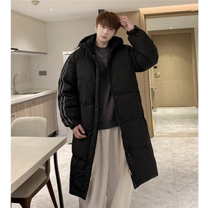 羽绒服 冬季新款中长款情侣韩版连帽羽绒服外套 Y918/P190图片