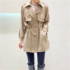 【新款1155】 金扣风衣，女装风衣，她她蜜制