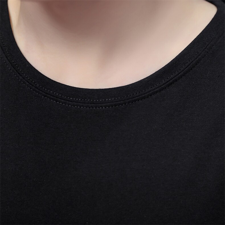 夏季新品圆领短袖羽毛T恤衫薄款韩版修身打底衫班服潮,男装T恤,星座302B
