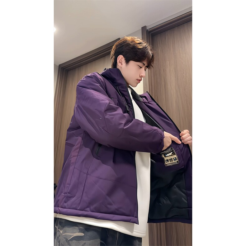 石墨烯三防连帽棉服男工装保暖加厚户外外套MJ9911（棉衣）特P56,男装棉衣,电商A007
